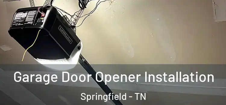  Garage Door Opener Installation Springfield - TN